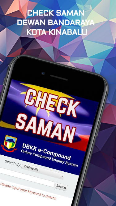 Sistem Check Saman Online Dewan Bandaraya Kota Kinabalu