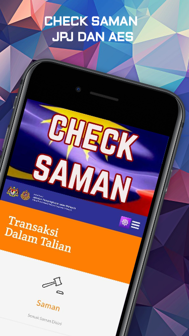 check saman online jpj dan aes